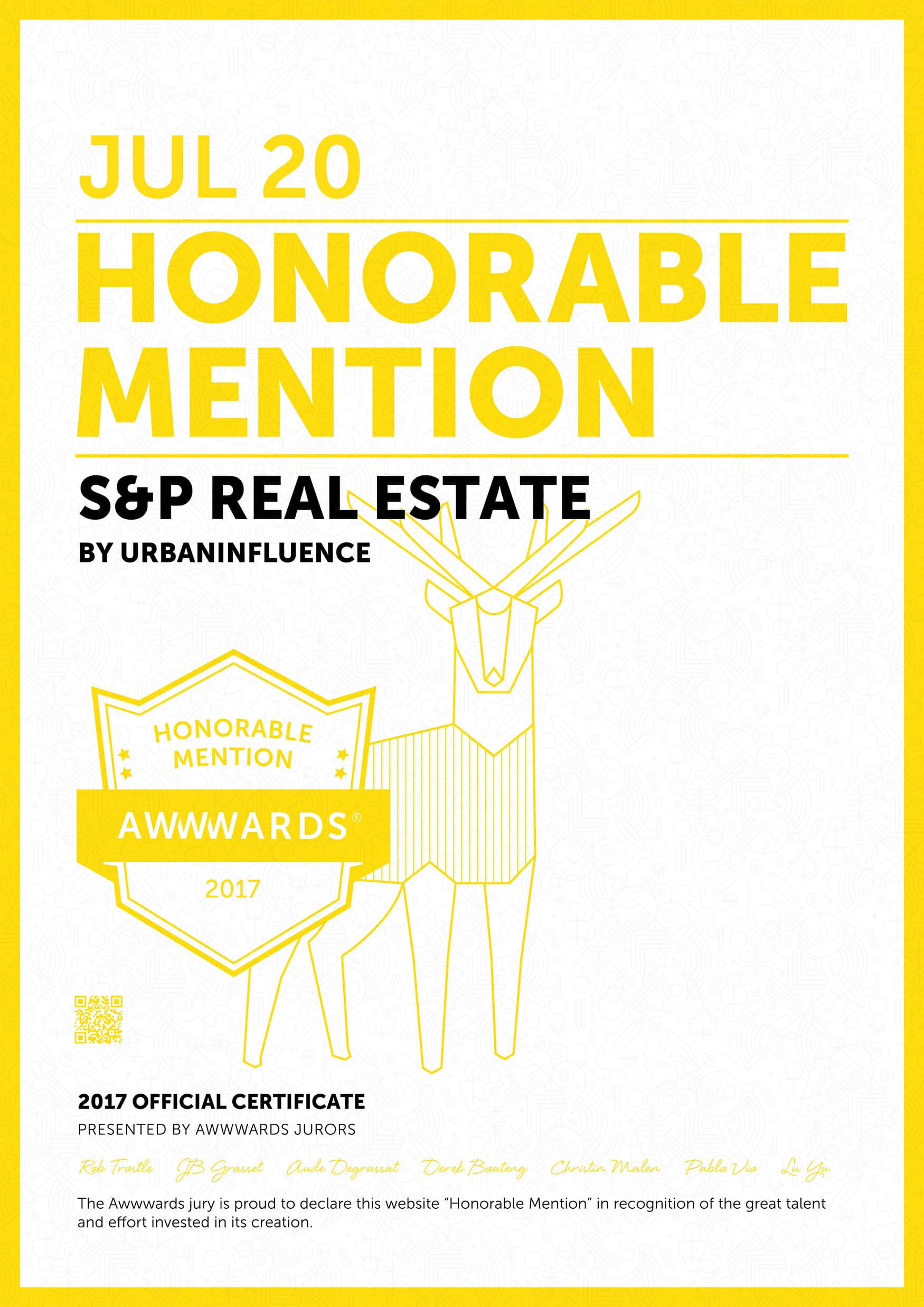 S&P Awwwards